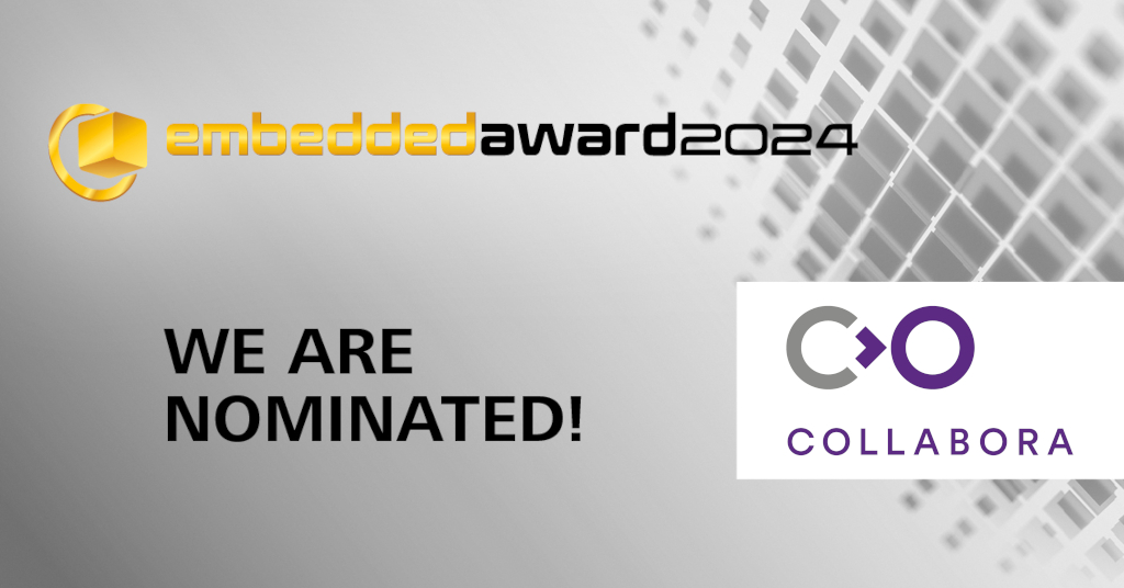Collabora's WhisperFusion nominated for Embedded Award 2024