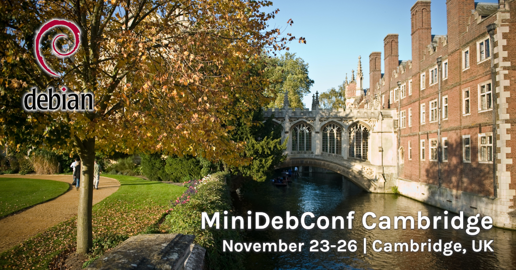 MiniDebConf Cambridge 2023